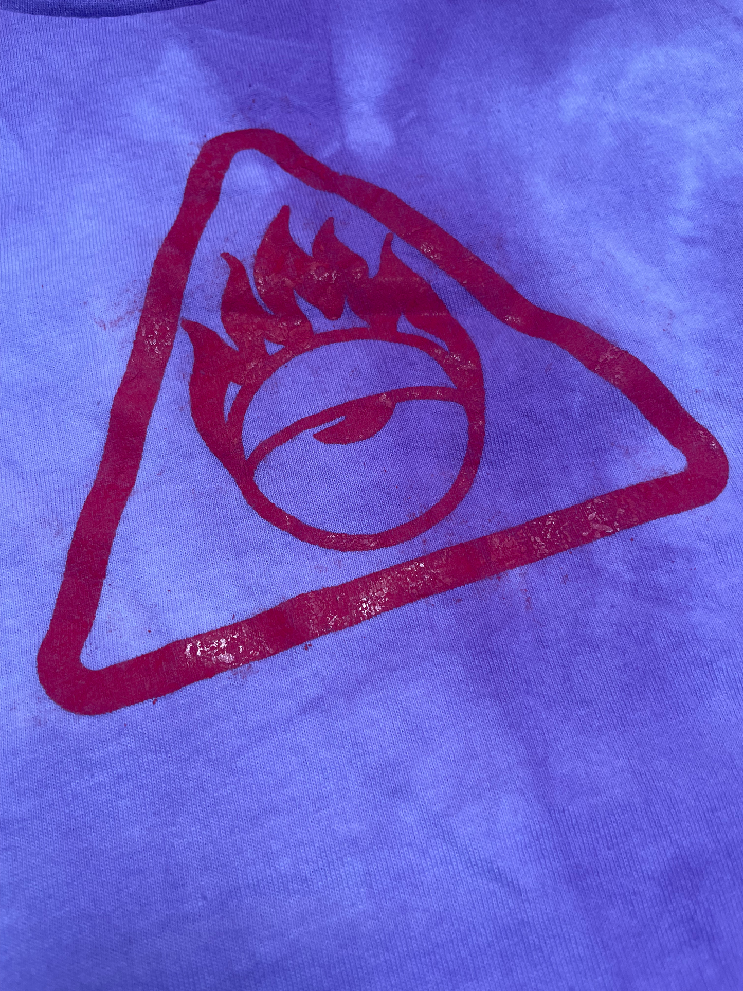 Purple Dye Logo Tee
