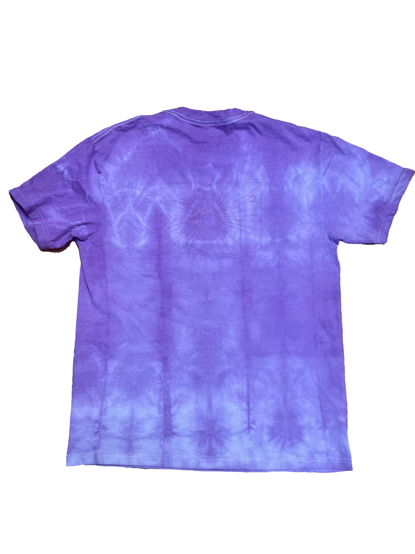 Purple Dye Logo Tee